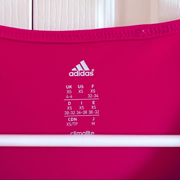 3/$25.00 🛍  Adidas Pink run/workout tank - Picture 3 of 6